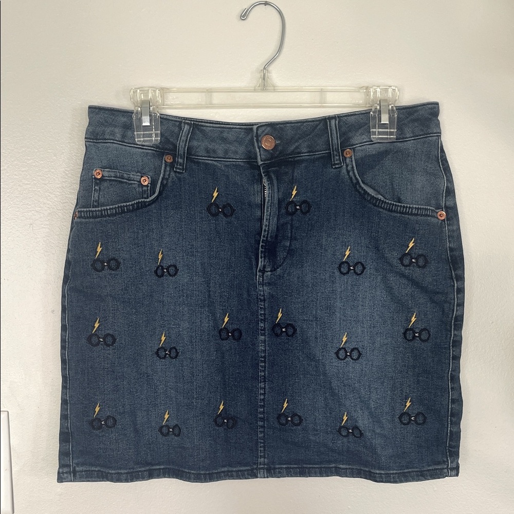 Cakeworthy Harry Potter Denim Skirt
